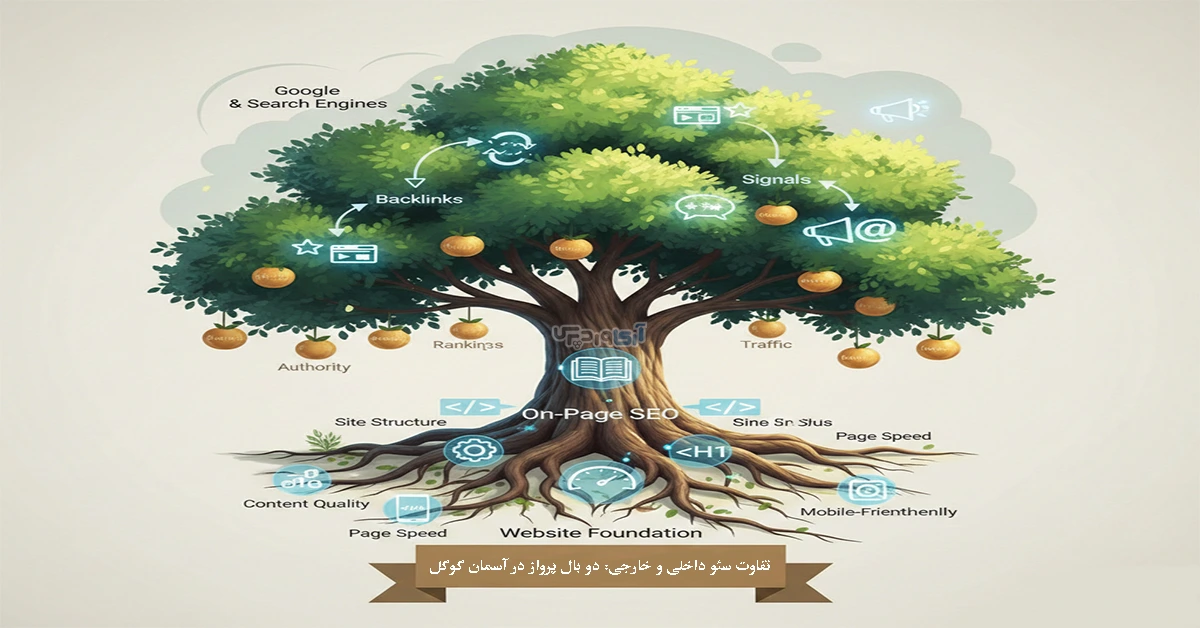 سئو داخلی و خارجی